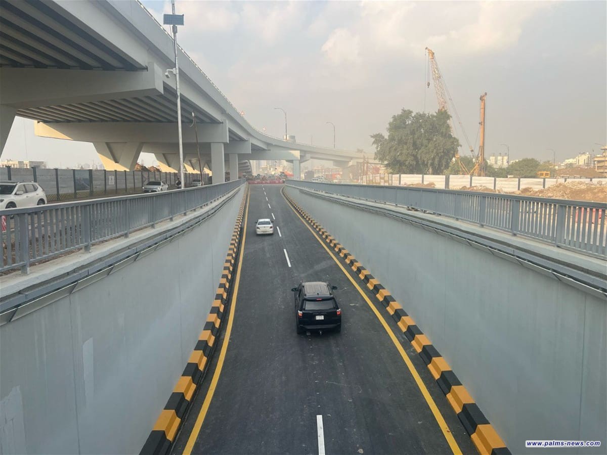 افتتاح نفق جديد في بغداد